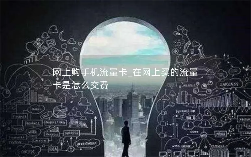 网上购手机流量卡_在网上买的流量卡是怎么交费-第1张图片